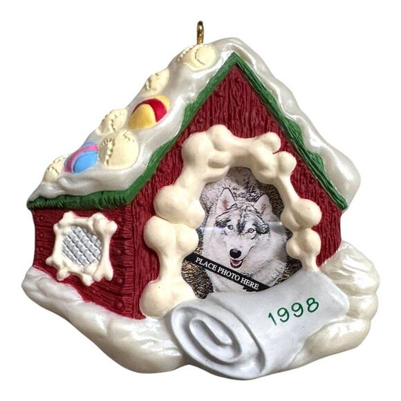 Hallmark Keepsake Ornament Dog Lot Special 1998 Perfect Pooch 1993 Photo Holders - Picture 2 of 6